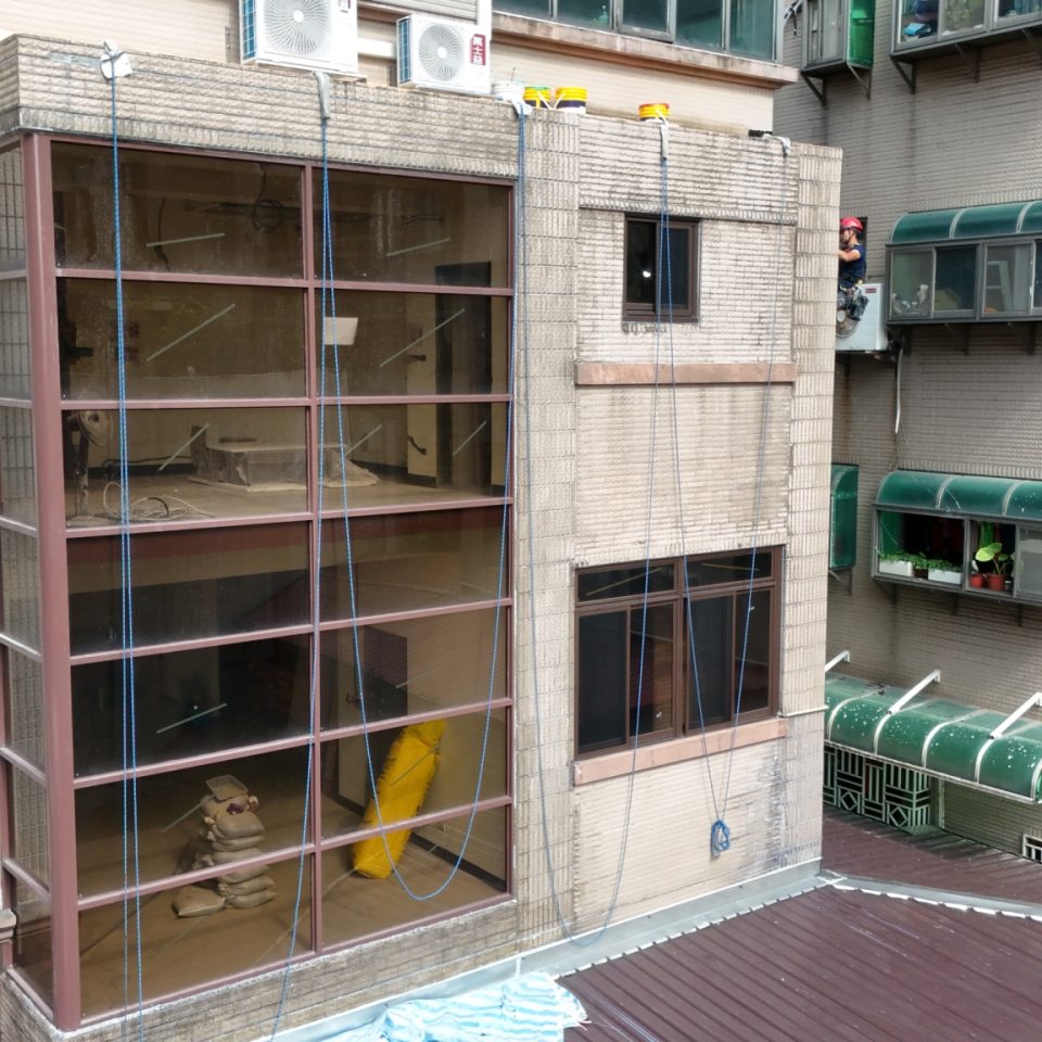 桃園側牆外牆防水工程